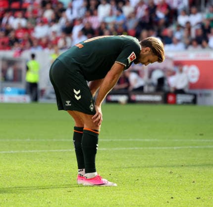 30.08.26 SC Freiburg - SV Werder Bremen Deutschland, Freiburg, 30.08.2026, Fussball, Bundesliga, Saison 2026 2027, SC Freiburg - SV Werder Bremen: Niklas Füllkrug (SV Werder Bremen). *** August 30, 2026 SC Freiburg vs. SV Werder Bremen Germany, Freiburg, August 30, 2026, Soccer, Bundesliga, 2026–2027 Season, SC Freiburg vs. SV Werder Bremen Niklas Füllkrug SV Werder Bremen