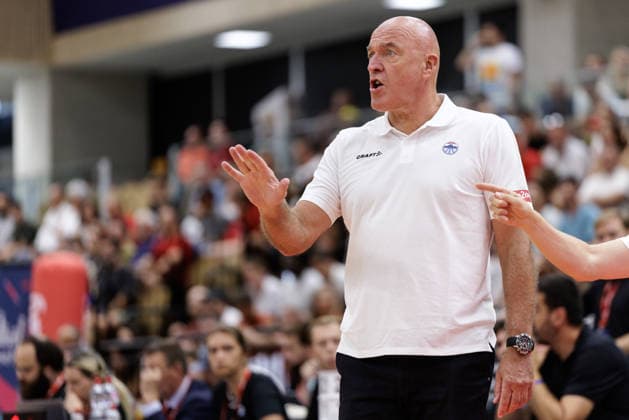 BASKETBALL - FIBA EuroBasket, quali, AUT vs MKD VIENNA,AUSTRIA,30.AUG.26 - BASKETBALL - FIBA EuroBasket 2029 Pre-Qualifier, Austria vs North Macedonia. Image shows head coach Aramis Naglic (AUT).  GEPAxpictures xArminxRauthner
