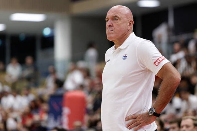 BASKETBALL - FIBA EuroBasket, quali, AUT vs MKD VIENNA,AUSTRIA,30.AUG.26 - BASKETBALL - FIBA EuroBasket 2029 Pre-Qualifier, Austria vs North Macedonia. Image shows head coach Aramis Naglic (AUT).  GEPAxpictures xArminxRauthner