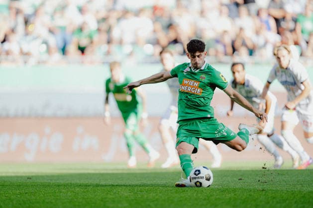 SOCCER - BL, Rapid vs Sturm VIENNA,AUSTRIA,30.AUG.26 - SOCCER - ADMIRAL Bundesliga, SK Rapid Wien vs SK Sturm Graz. Image shows Yusuf Demir (Rapid).  GEPAxpictures xAlexanderxSolc
