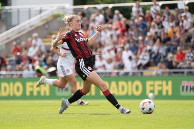 30.08.2026, xhfmx, Fussball Google Pixel Frauen-Bundesliga, Eintracht Frankfurt - 1.FC Nürnberg Laura Freigang (Eintracht Frankfurt, 10) Frankfurt am Main *** August 30, 2026, xhfmx, Soccer, Google Pixel, Women s Bundesliga, Eintracht Frankfurt, 1 FC Nuremberg, Laura Freigang (Eintracht Frankfurt), 10, Frankfurt am Main