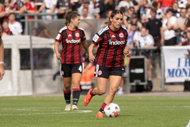 30.08.2026, xhfmx, Fussball Google Pixel Frauen-Bundesliga, Eintracht Frankfurt - 1.FC Nürnberg v.l. Noemi Ivelj (Eintracht Frankfurt, 4), Ereleta Memeti (Eintracht Frankfurt, 7) Frankfurt am Main *** August 30, 2026, xhfmx, Soccer Google Pixel Women s Bundesliga, Eintracht Frankfurt vs. 1 FC Nürnberg, Noemi Ivelj, Eintracht Frankfurt, 4, Ereleta Memeti, Eintracht Frankfurt, 7, Frankfurt am Main