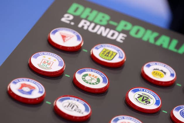30.08.2026, xtgx, Handball Opel HBL, VfL Gummersbach - SC Magdeburg emspor, v.l. Auslosung der 2. Runde im DHB Pokal Gummersbach