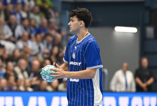 Portrait VfL Gummersbach Neuzugang Nikola Roganovic (VfL Gummersbach, 23) GER, VfL Gummersbach vs. SC Magdeburg, 1. Handball, Opel Bundesliga, VfL Gummersbach, 1. Liga, Spielzeit 2026 2027, 1. Spieltag, Schwalbe Arena, Gummersbach, 30.08.2026 GER, VfL Gummersbach vs. SC Magdeburg, 1. Handball, Opel Bundesliga, VfL Gummersbach, 1. Liga, Spielzeit 2026 2027, 1. Spieltag, Schwalbe Arena, Gummersbach, 30.08.2026 Gummersbach Copyright: xEibner-Pressefoto JuergenxAugstx EP_JAT