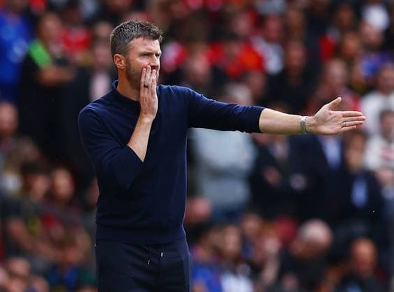 Manchester United, ManU manager Michael Carrick Manchester United v Ipswich Town, Premier League Football, Football, Old Trafford, Manchester, UK - 30 Aug 2026Manchester Old Trafford United Kingdom EDITORIAL USE ONLY No use with unauthorised audio, video, data, fixture lists, club league logos or live services. Online in-match use limited to 120 images, no video emulation. No use in betting, games or single club league player publications. Copyright: xMattxWest Shutterstockx 17119118ac