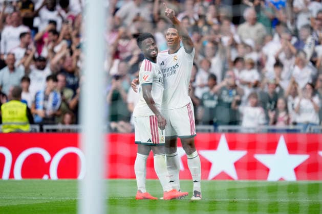 ESP: Real Madrid - Malaga CF. La Liga EA Sports. Matchday 3. Jude Bellingham of Real Madrid CF during the La Liga EA Sports match between Real Madrid and Malaga CF played at Santiago Bernabeu Stadium on 30 Aug 2026 in Madrid, Spain. kpng Copyright: xCesarxCebollax xPRESSINPHOTOx PS_2627_RMA_MAL_031