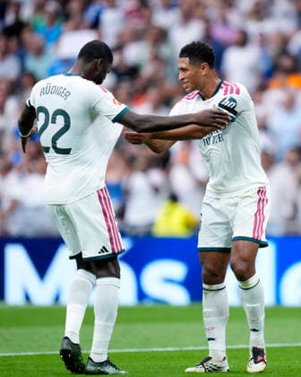 ESP: Real Madrid - Malaga CF. La Liga EA Sports. Matchday 3. Jude Bellingham of Real Madrid CF during the La Liga EA Sports match between Real Madrid and Malaga CF played at Santiago Bernabeu Stadium on 30 Aug 2026 in Madrid, Spain. kpng Copyright: xCesarxCebollax xPRESSINPHOTOx PS_2627_RMA_MAL_036