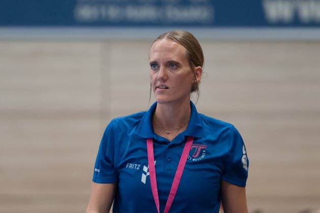 Trainerin Miriam Hirsch (Tussies), SV Union Halle-Neustadt vs. TuS Metzingen, 1. Handball Bundesliga Frauen, Saison 2026 27, 30.08.2026 Halle SWH Arena Sachsen-Anhalt Deutschland