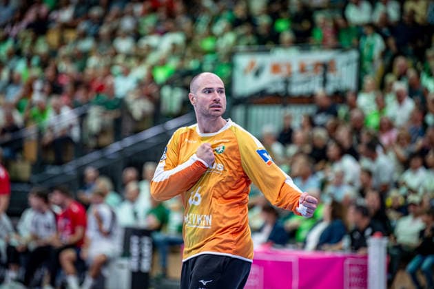 OPEL Handball Bundesliga; HSG Wetzlar - SG BBM Bietigheim, 30.08.26 Laszlo Bartucz (HSG Wetzlar, 16) OPEL Handball Bundesliga; HSG Wetzlar - SG BBM Bietigheim: Wetzlar, 30.08.26 Copyright: xBEAUTIFULxSPORTS Roeczeyx