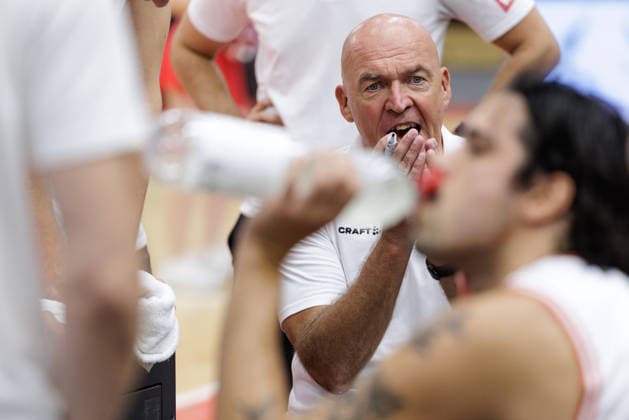 BASKETBALL - FIBA EuroBasket, quali, AUT vs MKD VIENNA,AUSTRIA,30.AUG.26 - BASKETBALL - FIBA EuroBasket 2029 Pre-Qualifier, Austria vs North Macedonia. Image shows head coach Aramis Naglic (AUT).  GEPAxpictures xArminxRauthner