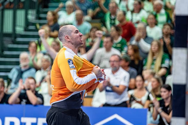 OPEL Handball Bundesliga; HSG Wetzlar - SG BBM Bietigheim, 30.08.26 Laszlo Bartucz (HSG Wetzlar, 16) OPEL Handball Bundesliga; HSG Wetzlar - SG BBM Bietigheim: Wetzlar, 30.08.26 Copyright: xBEAUTIFULxSPORTS Roeczeyx