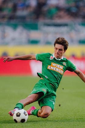 SOCCER - BL, Rapid vs Sturm VIENNA,AUSTRIA,30.AUG.26 - SOCCER - ADMIRAL Bundesliga, SK Rapid Wien vs SK Sturm Graz. Image shows Nicolas Bajlicz (Rapid).  GEPAxpictures xAlexanderxSolc