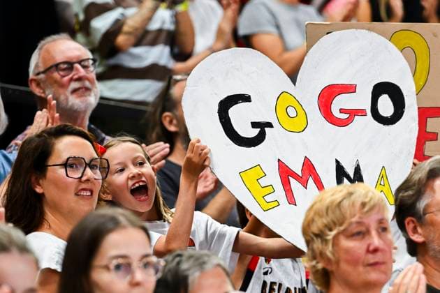 Belgium v Japan - FIBA Women s World Cup Friendly OOSTENDE, BELGIUM - AUGUST 30 : Illustration picture of fans during the friendly match between Belgium and Japan in preparation for the FIBA Women s Basketball World Cup in Berlin on August 30, 2026 in Oostende, Belgium, 30 08 2026 Oostende Belgium  Copyright: xVincentxKalutx