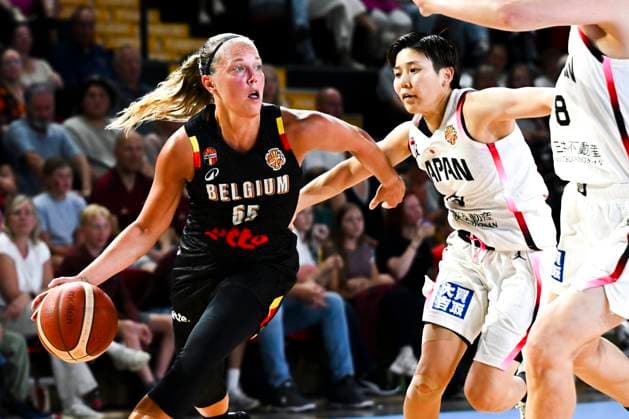 Belgium v Japan - FIBA Women s World Cup Friendly OOSTENDE, BELGIUM - AUGUST 30 : Allemand Julie guard of Belgian Cats in action during the friendly match between Belgium and Japan in preparation for the FIBA Women s Basketball World Cup in Berlin on August 30, 2026 in Oostende, Belgium, 30 08 2026 Oostende Belgium  Copyright: xVincentxKalutx