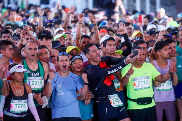 43rd edition of the Mexico City Marathon People participate in the 43rd edition of the Mexico City Marathon 2026 in Mexico City, Mexico, 30 August 2026. Ciudad de México (es-ES) Mexico  Copyright: xISAACxESQUIVELx