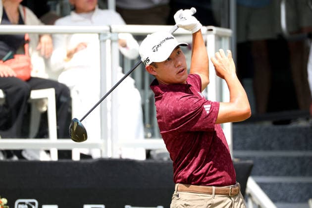 ATLANTA, GA - AUGUST 30: Collin Morikawa of the United States of America hits his tee shot on hole 1 during the fourth and final round of the PGA, Golf Herren Tour Championship on August 30, 2026 at East Lake Golf Club in Atlanta, Georgia. (Photo by David J. Griffin Icon Sportswire) GOLF: AUG 30 PGA Tour Championship EDITORIAL USE ONLY Icon9532608300053