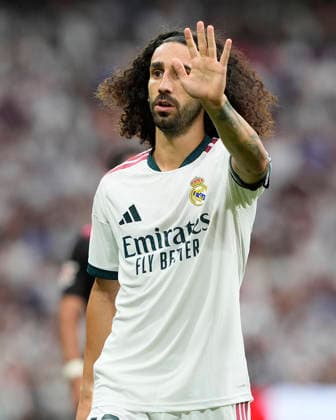 REAL MADRID CF v MALAGA CF. LA LIGA 2026 2027. ROUND 3. Real Madrid CF™s Marc Cucurella during La Liga match. August 30, 2026. (ALTERPHOTOS Acero) MadridSpain  Copyright: xAcerox