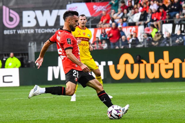 FOOTBALL : Stade Rennais vs Le Mans FC - Ligue 1 - JournÃ e 2 - 30 08 2026 Adrien Thomasson (Stade Rennais) RennesFrance  Copyright: xBaptistexAutissierx