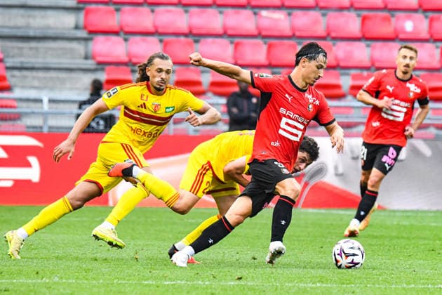 FOOTBALL : Stade Rennais vs Le Mans FC - Ligue 1 - JournÃ e 2 - 30 08 2026 Esteban Lepaul (Stade Rennais) RennesFrance  Copyright: xBaptistexAutissierx