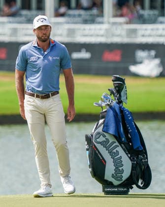 August 30, 2026, Atlanta, Georgia, USA: Sam Burns (USA) on the putting range before the final round of the 2026 TOUR Championship at East Lake Golf Club. PGA, Golf Herren 2026: TOUR Championship - Final Round  - ZUMAw109 20260830_fap_w109_008 Copyright: xDebbyxWongx