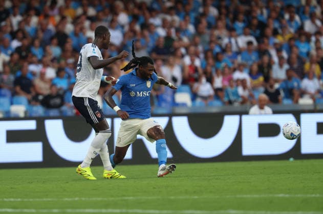 August 30, 2026, Napoli, Campania, ITALIA: Frank Anguissa of SSC Napoli During the match between SSC Napoli and FC Como on August 30, 2026Ã¢â‚¬part of the 2026 27 Italian Serie A seasonÃ¢â‚¬held at the Diego Armando Maradona Stadium in Naples. Napoli ITALIA - ZUMAs236 20260830_aap_s236_072 Copyright: xFabioxSassox