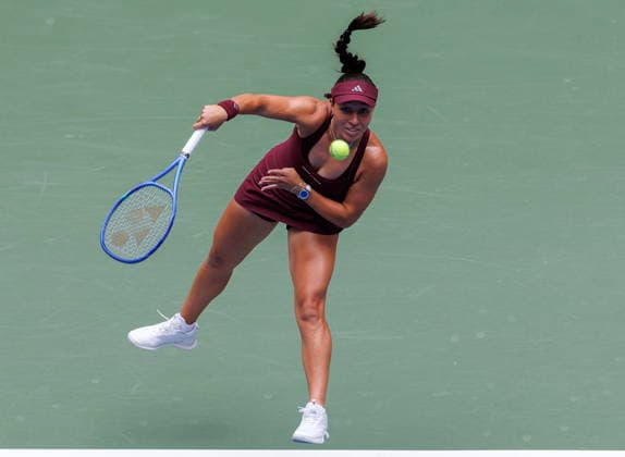 US Open tennis tournament - Day 1 Jessica Pegula of the USA in action against Elena-Gabriela Ruse of Romania during the Women s Singles round one of the US Open Tennis Championships at the USTA Billie Jean King National Tennis Center in Flushing Meadows, New York, USA, 30 August 2026. The 2026 US Open tournament runs from 23 August through 13 September. FLUSHING MEADOWS NEW YORK United States  Copyright: xBRIANxHIRSCHFELDx
