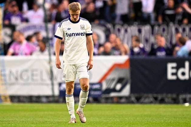 Royale Union Saint-Gilloise v RSC Anderlecht - Jupiler Pro League BRUSSELS, BELGIUM - AUGUST 30 : Antman Oliver forward of RSC Anderlecht during the Jupiler Pro League match between Royale Union Saint-Gilloise and RSC Anderlecht on August 30, 2026 in Brussels, Belgium, 30 08 2026 Brussels Belgium  Copyright: xTomasxSiskx