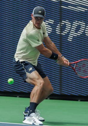 US Open tennis tournament - Day 1 Tommy Paul of the USA in action against Coleman Wong of Hong Kong during the Men™s Singles round one of the US Open Tennis Championships at the USTA Billie Jean King National Tennis Center in Flushing Meadows, New York, USA, 30 August 2026. The 2026 US Open tournament runs from 23 August through 13 September. FLUSHING MEADOWS NEW YORK United States  Copyright: xOlgaxFedorovax