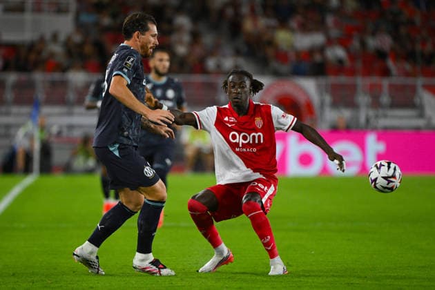 FOOTBALL : AS Monaco VS Olympique de Marseille - Ligue 1 McDonald s - 30 08 2026 Pierre-Emile Hojbjerg (OM) - Ligue 1 McDonald s match between AS Monaco and Olympique de Marseille on August 30, 2026 at the Louis II Stadium in Monaco. MonacoMonaco  Copyright: xWilliamxCannarellax