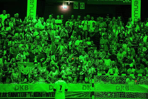 30.08.2026, xovx, Handball Opel Handball-Bundesliga, HSG Wetzlar - SG BBM Bietigheim Fans der HSG Wetzlar Wetzlar Buderus Arena Hessen Deutschland (DE)