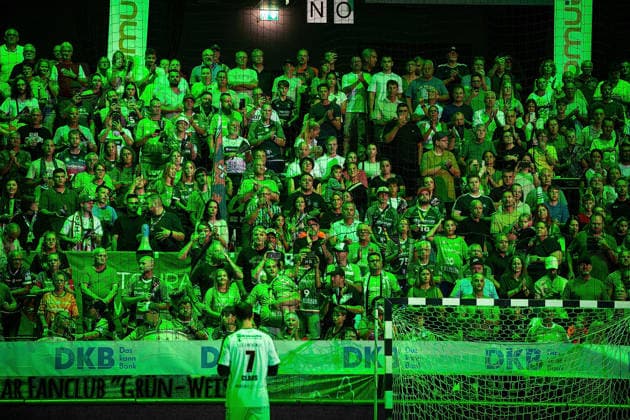 30.08.2026, xovx, Handball Opel Handball-Bundesliga, HSG Wetzlar - SG BBM Bietigheim Fans der HSG Wetzlar Wetzlar Buderus Arena Hessen Deutschland (DE)