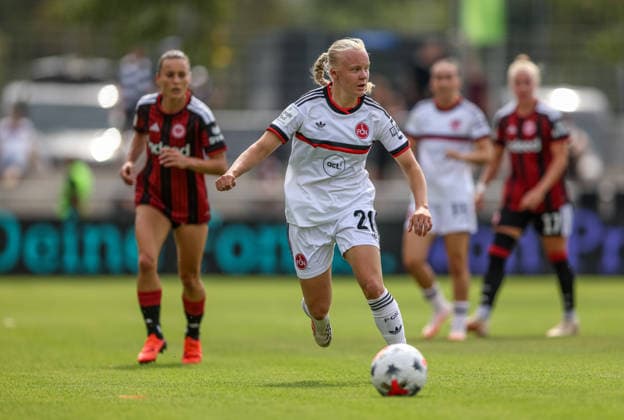 GER, Frankfurt, Eintracht Frankfurt vs 1. FC Nürnberg, Google Pixel Frauen Bundesliga, Fussball, DFB, Spielzeit 2026 2027, Stadion am Brentanobad, 2. Spieltag im Bild: Keira Bednorz (FC Nürnberg Frauen 21) DFB DFL REGULATIONS PROHIBIT ANY USE OF PHOTOGRAPHS AS IMAGE SEQUENCES AND OR QUASI-VIDEO, 30.08.2026 *** GER, Frankfurt, Eintracht Frankfurt vs. 1 FC Nürnberg, Google Pixel Women s Bundesliga, Soccer, DFB, 2026–2027 Season, Stadion am Brentanobad, Matchday 2: Keira Bednorz, FC Nürnberg Women U-21. DFB and DFL regulations prohibit any use of photographs as image sequences and or quasi-video, August 30, 2026 Copyright: HMBxMedia HendrikxHamelau