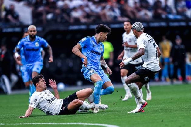 NEO QUIMICA ARENA, SAO PAULO (SP), BRAZIL 08 30 2026: Match between Corinthians and Santos for the 2026 Brazilian Championship, at the Neo Quimica Arena Stadium, in Sao Paulo (SP), Brazil, this Sunday, August 30, 2026. (Photo: Marco Miatelo Photo Premium SPP) 30930 (Marco Miatelo SPP) Copyright: xMarcoxMiatelox xSPPx spp-en-MaMi-marco_miatelo_photo_premium_502739