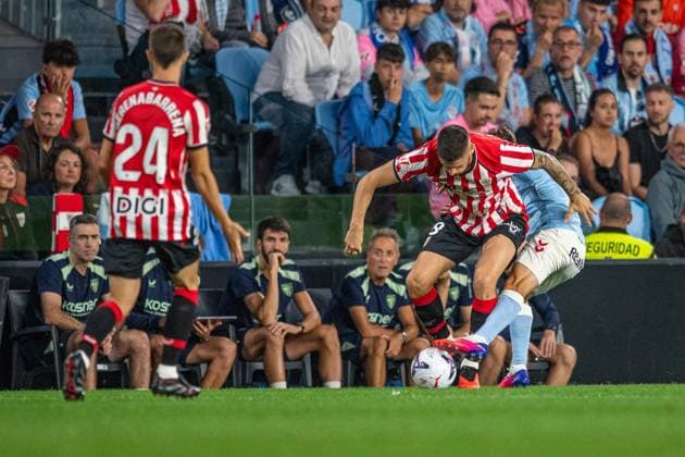ESP: LaLiga EA Sports RC Celta Vigo v Athletic Club Bilbao Oihan Sancet of Athletic Club during LaLiga EA Sports match between RC Celta Vigo v Athletic Club Bilbao played at Abanca Balaidos Stadium, Vigo, Pontevedra, on August 30 2026 in Spain Spain Soccer Copyright: xAgenciaxLOFx