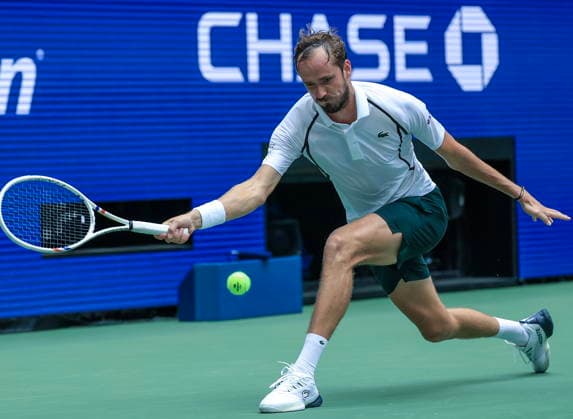 US Open tennis tournament - Day 1 Daniil Medvedev of Russia in action against Hugo Gaston of France during the Men s Singles round one of the US Open Tennis Championships at the USTA Billie Jean King National Tennis Center in Flushing Meadows, New York, USA, 30 August 2026. The 2026 US Open tournament runs from 23 August through 13 September. FLUSHING MEADOWS NEW YORK United States  Copyright: xCRISTOBALxHERRERA-ULASHKEVICHx