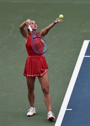 Marta Kostyuk, US Open Championships, Billie Jean King National Tennis Center, Flushing Meadows, New York, USA . Copyright: xJuergenxHasenkopfx