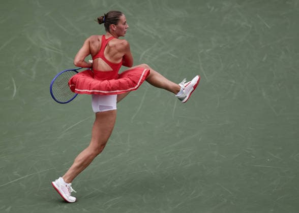 Marta Kostyuk, US Open Championships, Billie Jean King National Tennis Center, Flushing Meadows, New York, USA . Copyright: xJuergenxHasenkopfx