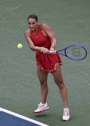 Marta Kostyuk, US Open Championships, Billie Jean King National Tennis Center, Flushing Meadows, New York, USA . Copyright: xJuergenxHasenkopfx