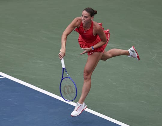 Marta Kostyuk, US Open Championships, Billie Jean King National Tennis Center, Flushing Meadows, New York, USA . Copyright: xJuergenxHasenkopfx