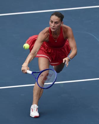 Marta Kostyuk, US Open Championships, Billie Jean King National Tennis Center, Flushing Meadows, New York, USA . Copyright: xJuergenxHasenkopfx