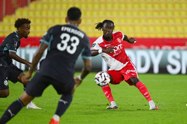 FOOTBALL : AS Monaco VS Olympique de Marseille - Ligue 1 McDonald s - 30 08 2026 Mamadou Coulibaly (ASM) - Ligue 1 McDonald s match between AS Monaco and Olympique de Marseille on August 30, 2026 at the Louis II Stadium in Monaco. MonacoMonaco  Copyright: xWilliamxCannarellax