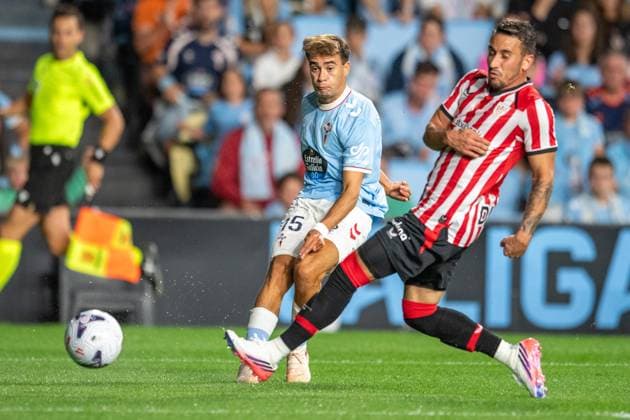 ESP: LaLiga EA Sports RC Celta Vigo v Athletic Club Bilbao Ãlvaro Nunez of Celta Vigo during LaLiga EA Sports match between RC Celta Vigo v Athletic Club Bilbao played at Abanca Balaidos Stadium, Vigo, Pontevedra, on August 30 2026 in Spain Spain Soccer Copyright: xAgenciaxLOFx