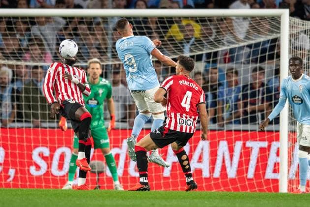 ESP: LaLiga EA Sports RC Celta Vigo v Athletic Club Bilbao Inaki Williams of Athletic and Jutgla aof Celta Vigo during LaLiga EA Sports match between RC Celta Vigo v Athletic Club Bilbao played at Abanca Balaidos Stadium, Vigo, Pontevedra, on August 30 2026 in Spain Spain Soccer Copyright: xAgenciaxLOFx