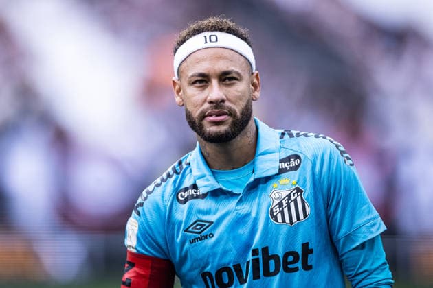 Brasileirao 2026: Corinthians vs. Santos SAO PAULO, BRAZIL - AUGUST 30: Neymar in the match between Corinthians and Santos, valid for the twenty-fifth round of the Brasileirao 2026, this Sunday (30), at Neo Quimica Arena, SP, Brazil on August 30, 2026. Copyright: xJhonyxInacioxJhonyxInaciox