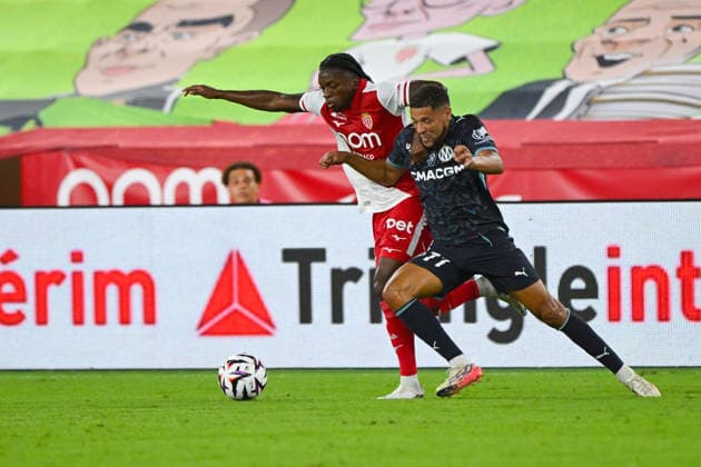 FOOTBALL : AS Monaco VS Olympique de Marseille - Ligue 1 McDonald s - 30 08 2026 Amine Harit (OM) - Ligue 1 McDonald s match between AS Monaco and Olympique de Marseille on August 30, 2026 at the Louis II Stadium in Monaco. MonacoMonaco  Copyright: xWilliamxCannarellax