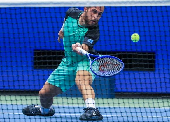 US Open tennis tournament - Day 1 Hugo Gaston of France in action against Daniil Medvedev of Russia during the Men s Singles round one of the US Open Tennis Championships at the USTA Billie Jean King National Tennis Center in Flushing Meadows, New York, USA, 30 August 2026. The 2026 US Open tournament runs from 23 August through 13 September. FLUSHING MEADOWS NEW YORK United States  Copyright: xCRISTOBALxHERRERA-ULASHKEVICHx
