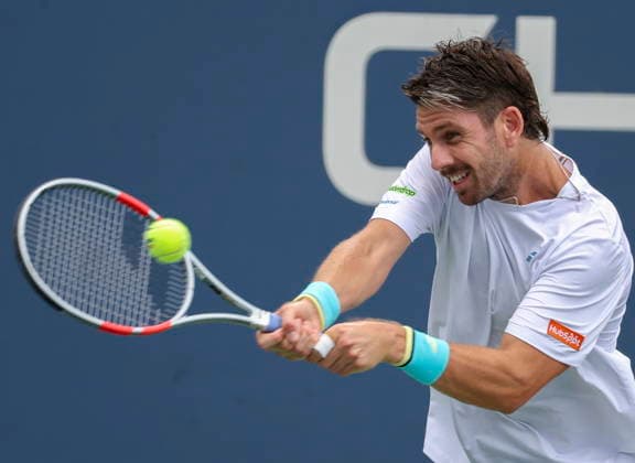 US Open tennis tournament - Day 1 Cameron Norrie of Great Britain in action against Luca Van Assche of France during the Men™s Singles round one of the US Open Tennis Championships at the USTA Billie Jean King National Tennis Center in Flushing Meadows, New York, USA, 30 August 2026. The 2026 US Open tournament runs from 23 August through 13 September. FLUSHING MEADOWS NEW YORK United States  Copyright: xSARAHxYENESELx