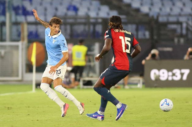 SOCCER - Serie A - SS Lazio vs. Genoa CFC Photo by IPA ABACAPRESS.COM87946965 - Romano Floriani of Societa Sportiva Lazio is in action during the 2026–2027 Serie A match between S.S. Lazio and Genoa C.F.C. at the Stadio Olimpico in Rome, Italy. Rome Italy  Copyright: xIPAxSport ABACAx