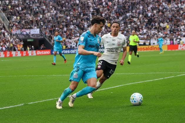 RECORD DATE NOT STATED match between Corinthians and Santos for the Brazilian Championship Sao Paulo (SP), 08 30 2026 - Corinthians Santos Football SP - Dieguinho during the match between Corinthians and Santos valid for the Brazilian Championship Series A on the afternoon of this Sunday, August 30th at Neo Quimica Arena, east zone of Sao Paulo.(Foto: Fabricio Bomjardim Thenews2 imago images) SPO  Copyright: xFabricioxBomjardimx