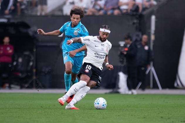 RECORD DATE NOT STATED match between Corinthians and Santos for the Brazilian championship Sao Paulo (SP), 08 30 2026 - Brasileirao Corinthians vs Santos - Memphis Depay in a match between Corinthians and Santos, valid for the 25th round of the Brazilian football championship, on the afternoon of this Sunday, August 30, 2026, at Neo Quimica Arena, in Sao Paulo-SP.(Foto: Ronaldo Barreto Thenews2 imago images) SPO  Copyright: xRonaldoxBarretox